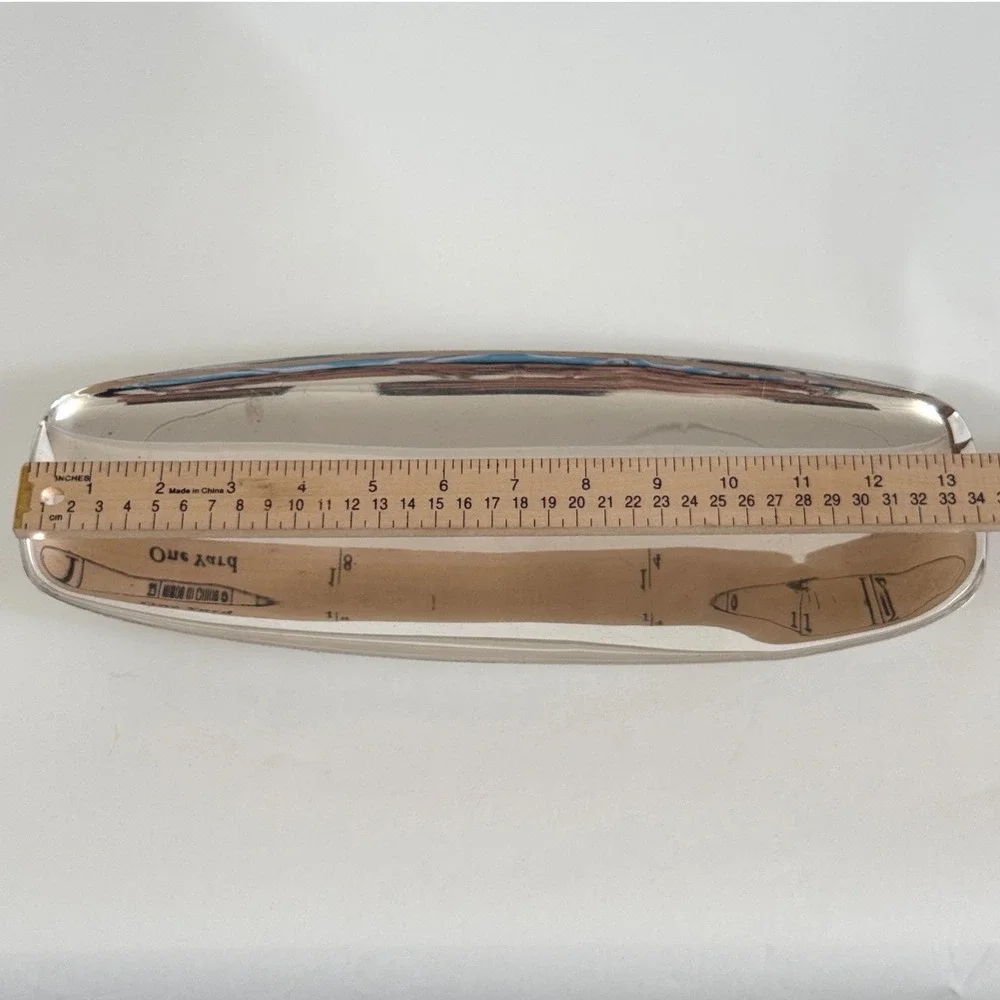 Vintage Gump's EPC Silver Plate Footed Tray‎ 13